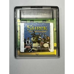 Shrek Fairy Tale FreakDown Nintendo Game Boy Color Cartridge Tested Working